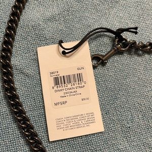 Authentic Coach Dinky Chain Strap